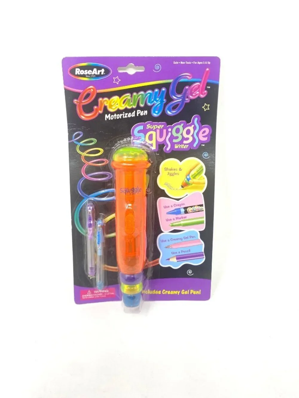 Rose Art Creamy Gel Motorized Pen Super Squiggle Writer Drawing Art Doodle